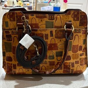 Vintage Patterned Women's Bag